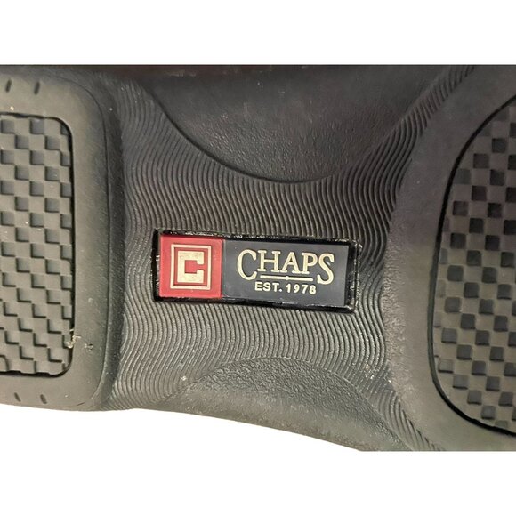 Chaps Men’s Loafers 10.5M Brown Leather Tassel Slip On Dress Shoes 96-26098 - Picture 8 of 16